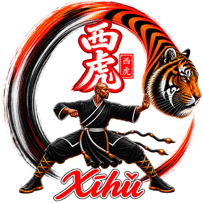 Emblema de XIHU: el tigre del oeste, 西虎